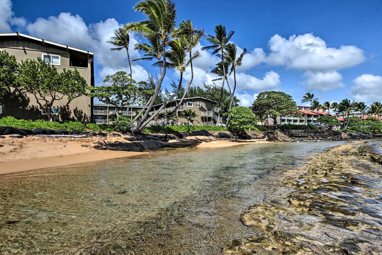 Waipouli Beachfront Condo With Balcony And Ocean Views Kapa'a Eksteriør bilde